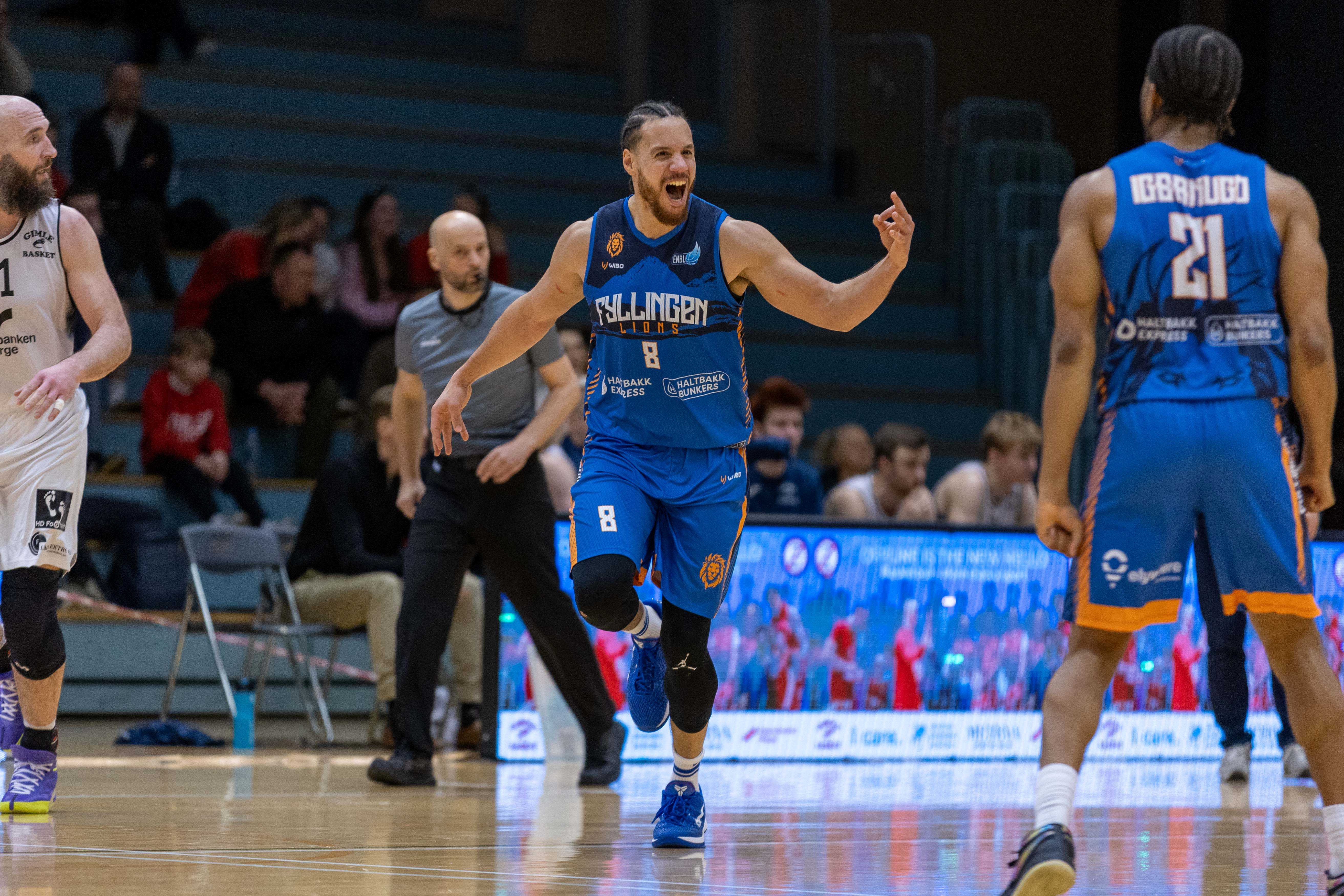 Trận đấu kịch tính giữa Gimle và Fyllingen Lions