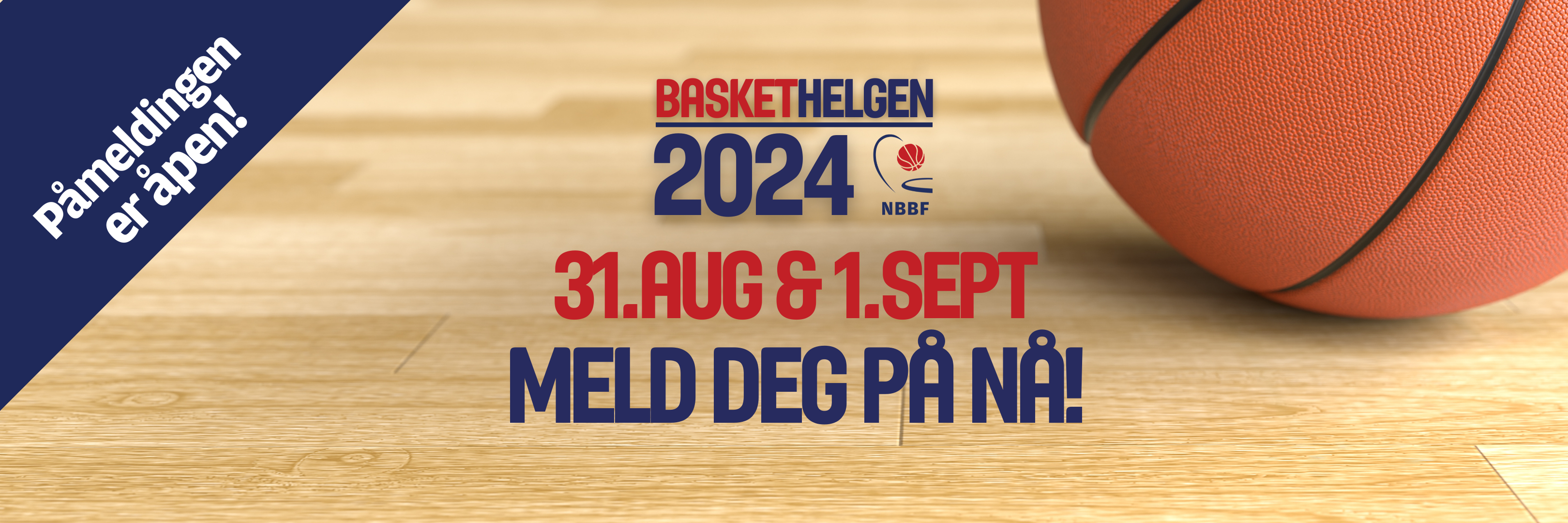 Baskethelgen 2024 går på Norges Idrettshøgskole lørdag den 31. august og søndag 1. september... book plass, middag, rom og reise nå! Så er du sikret plass til en rimeligere pris.