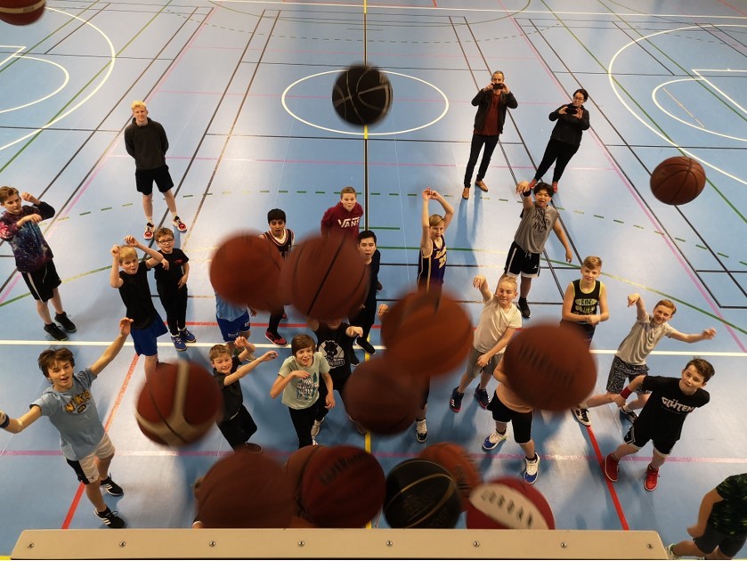 Moss basketball 2007-2008 trening