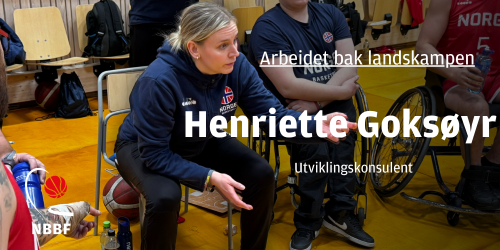 Arbeidet bak kampen - Henriette Goksøyr