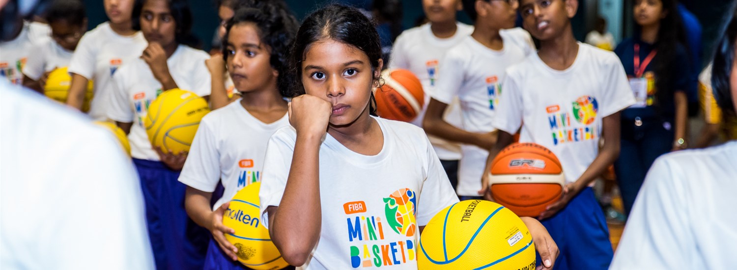 Det har lenge vært en drøm å opparbeide en ekspertgruppe på mini basketball i Norge, forteller avgående utdanningskonsulent Kevin Juhl-Thomsen. (Foto: fiba.basketball)
