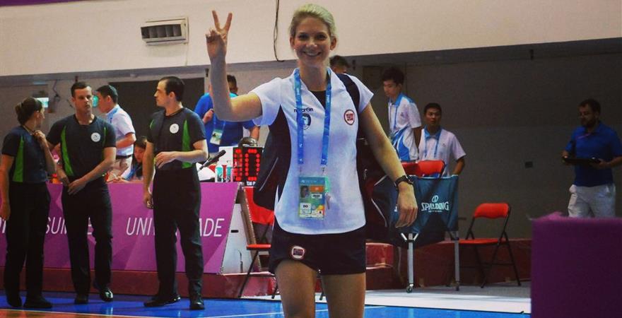 DST 11 Foreleser Lene Eide Universiade 2019.jpg