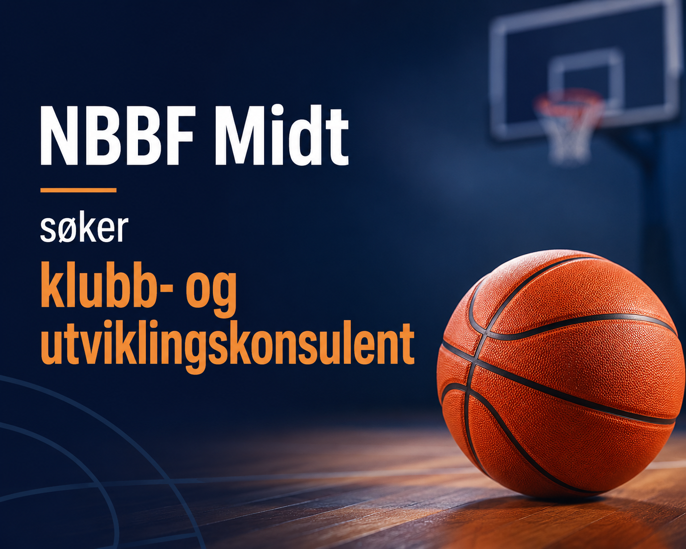 NBBF Region Midt søker klubb- og utviklingskonsulent