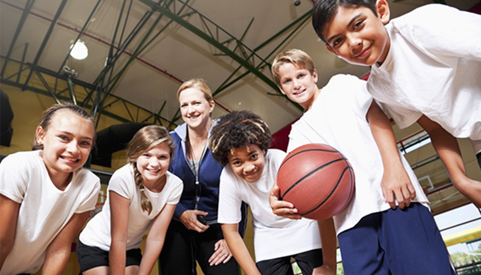 Skoleturnering i basketball